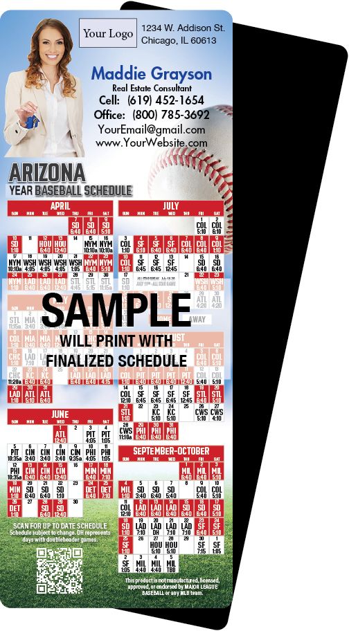 Real Estate Baseball Schedules